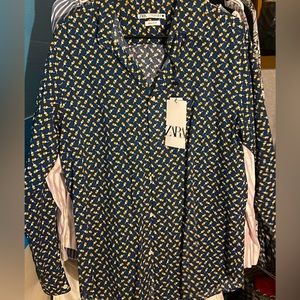 Zara button up regular fit